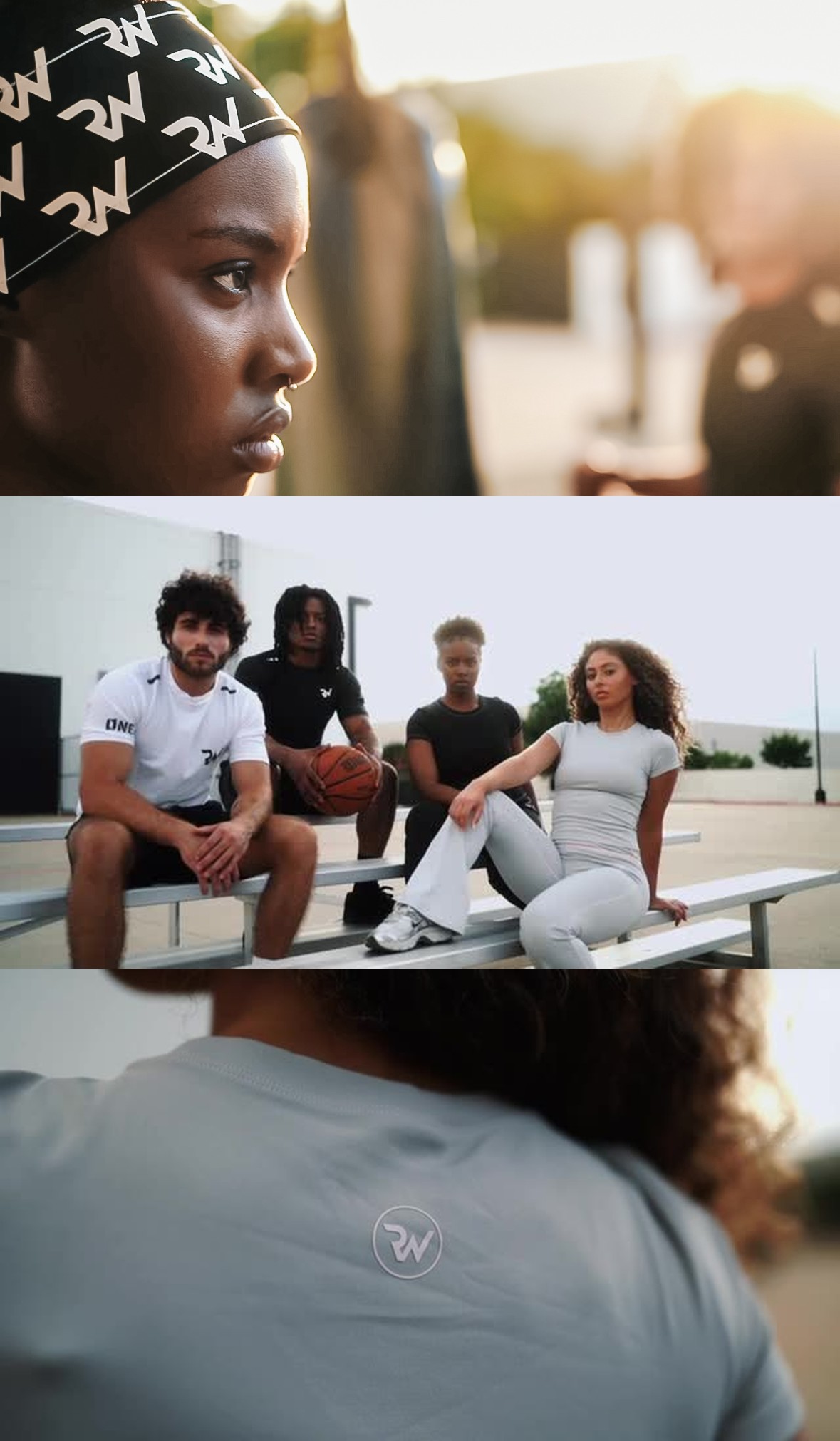 ROW athleisure campaign stills